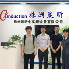 Korea Customer to Cx-induction acceptance Graphitization furnace and Carbonization furnace.